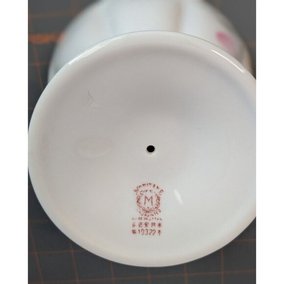 Noritake Azalea Grapefruit Bowl Footed Pedestal 19322 Porcelain - Picture 8 of 11